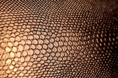 bir yapay kahverengi yılan deri dokusuna