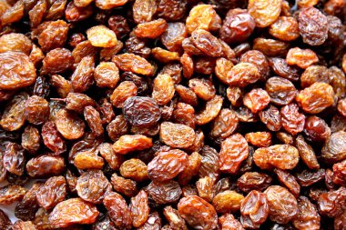 birçok kuru üzüm lezzetli kahverengi renk doku arka plan