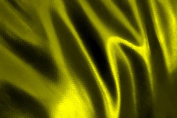 肌荒れの生地から光の波の質感が汚い黄色です — ストック写真