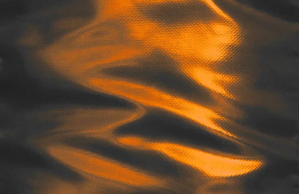 纹理光波从织物粗糙的皮肤灰金色的颜色 — 图库照片