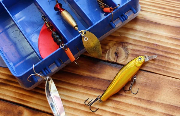Equipo Pesca Juguete Para Hombres — Foto de Stock