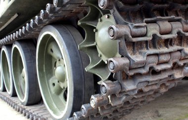 tank için hareket de tehlikeli yerlerde demir caterpillar parçası
