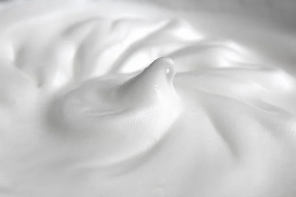 Textura Las Claras Huevo Batida Una Espuma Grande — Foto de Stock