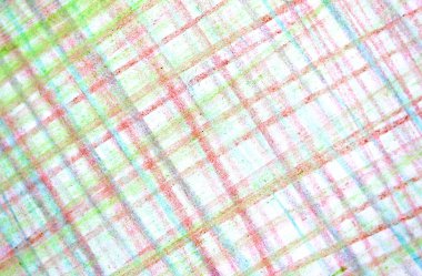 farklı renk çapraz kurşun kalemle çizilmiş kare