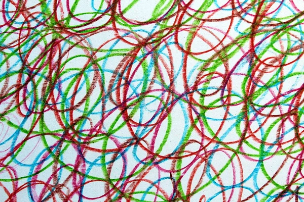 Arka plan doku çizilmiş doodle farklı renk kalem