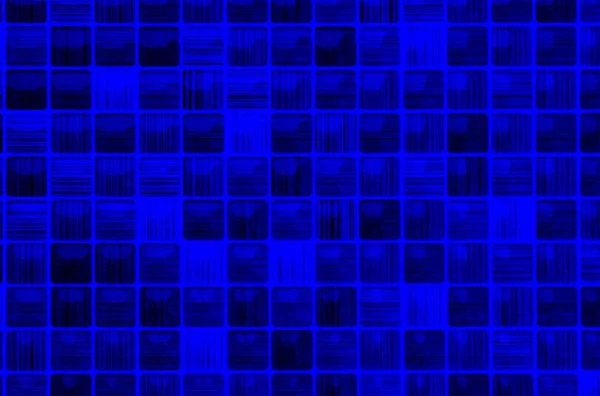 Textury Mozaiku Modrého Skla — Stock fotografie