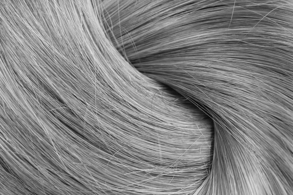 Brin Texture Cheveux Bouclés Sains Brillants — Photo