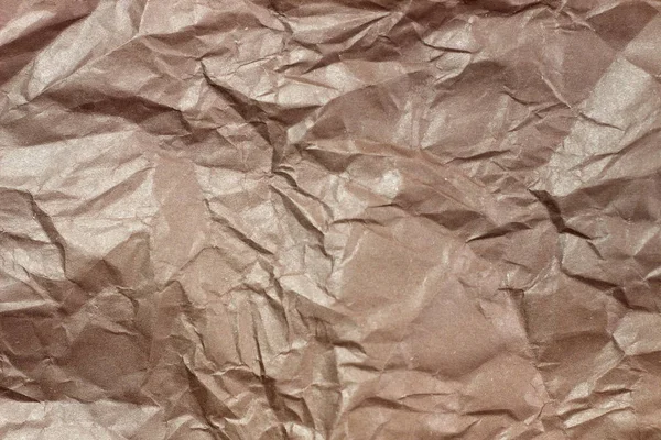 Wrinkled paper background. Texture of crumpled old paper close up