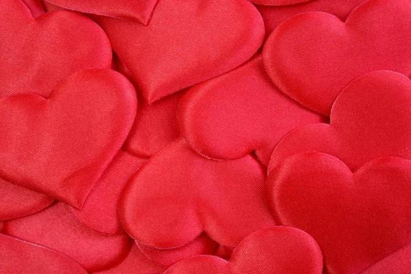 Texture Many Red Hearts Valentines Day — Stock Photo, Image