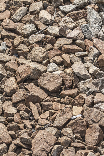 Old stones texture on the ground