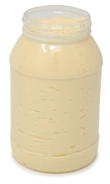 Açık kavanoz mayonez