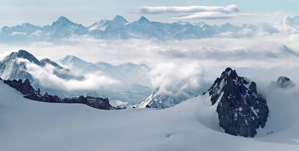 Aiguille du Midi 'den görüntü 