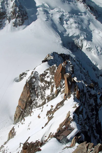 Vista Dall Aiguille Midi — Foto Stock