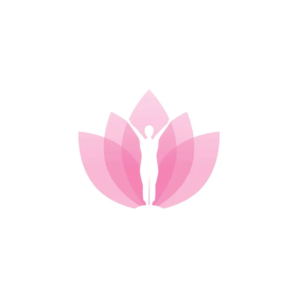 Spa estetik kız logo tasarım şablonu vektör