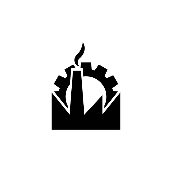Иллюстрация Вектора Графического Шаблона Промышленного Логотипа — стоковый вектор