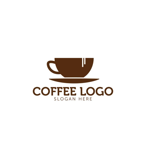 Logo Café Icono Diseño Plantilla Vector Eps10 — Vector de stock