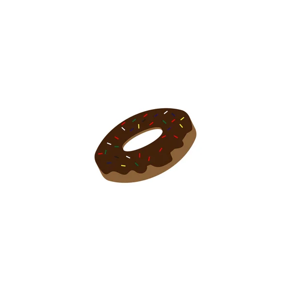 Köstliche Donut Design Template Vektor Design Element — Stockvektor