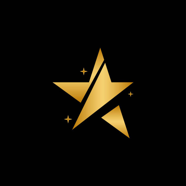 Звездный логотип и дизайн значков искушают eps10
