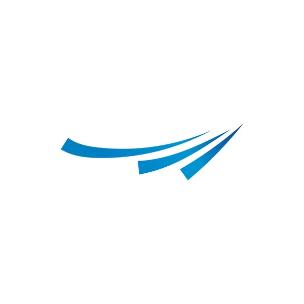 Absztrakt Víz Hullámok Logo Design Koncepció Eps10 — Stock Vector
