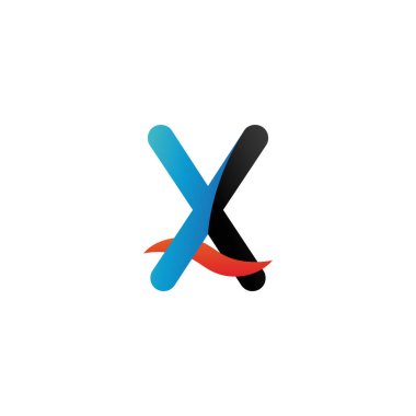 Alfabe logo grafik şablonu vektör tasarım eps10