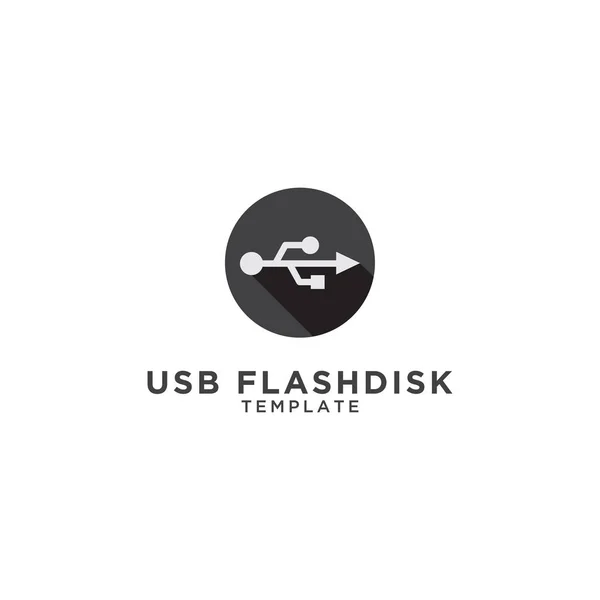 Ілюстрація Шаблону Графічного Дизайну Usb Флеш Диска — стоковий вектор