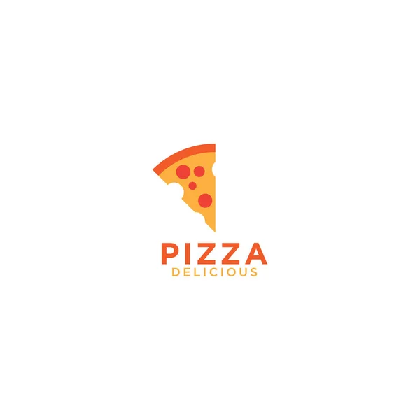 Ilustracja Pizza Szablon Wektor — Wektor stockowy
