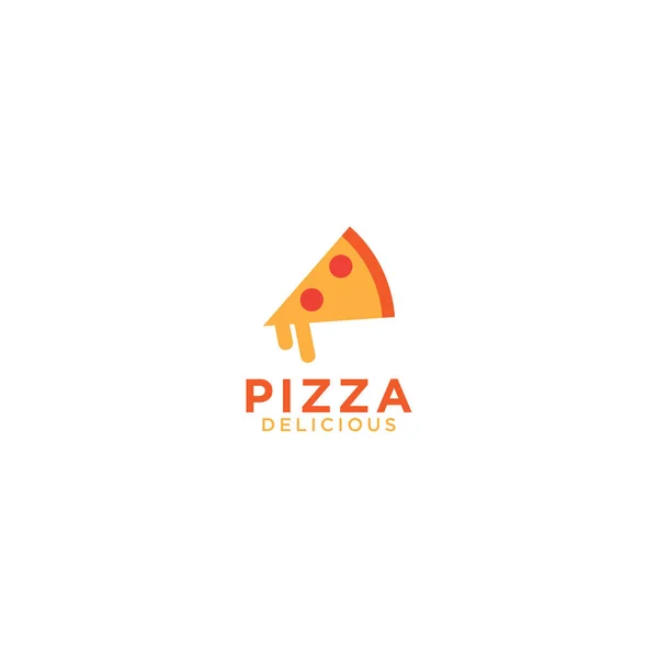 Illustration Pizza Graphic Design Template Vector — Stock Vector