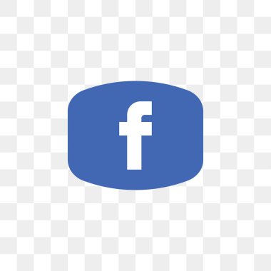 Facebook sosyal medya simge tasarım şablonu vektör