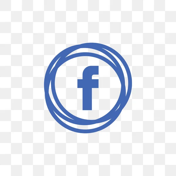 Facebook sosyal medya simge tasarım şablonu vektör