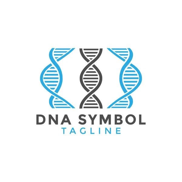 Dna Symbol Graphic Design Element Vector — Stock Vector
