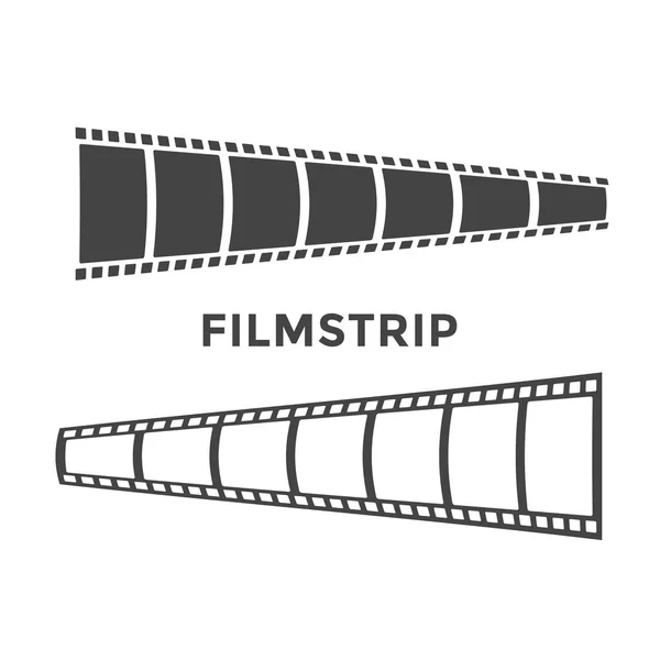 Filmstrip Vector Modelo Design Gráfico —  Vetores de Stock