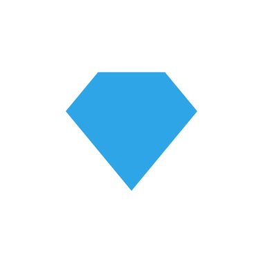 Elmas şekli grafik tasarım şablonu vektör