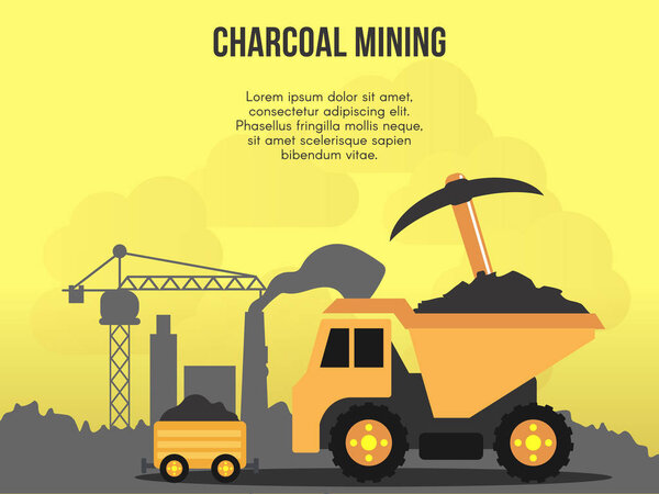 Шаблон проектирования векторной схемы добычи угля

