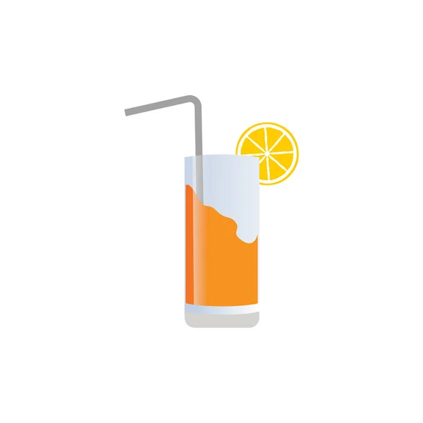 Limonade Getränk Grafik Design Vorlage Vektor Illustration — Stockvektor