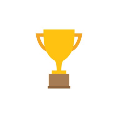 Trophy Kupası grafik tasarım şablonu vektör çizim