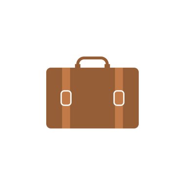 Evrak Çantası'nı iş grafik tasarım şablonu vektör çizim