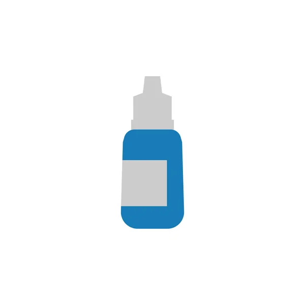 Medicamento garrafa design gráfico modelo vetor ilustração — Vetor de Stock