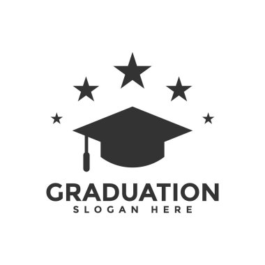 Basit eğitim logo tasarım ilham vektör çizim