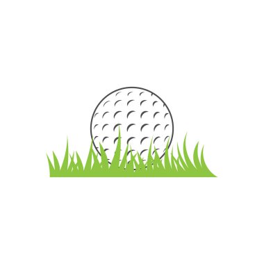 Golf spor vektör grafik tasarım şablonu çizim