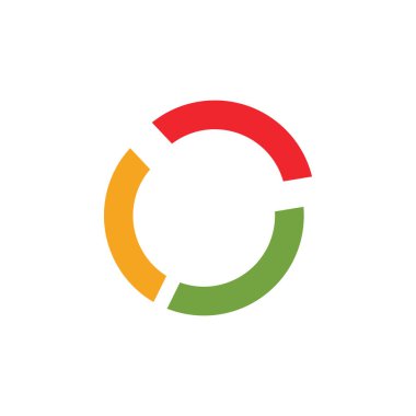 Pasta grafiği grafik simge tasarım şablonu tasarlamak