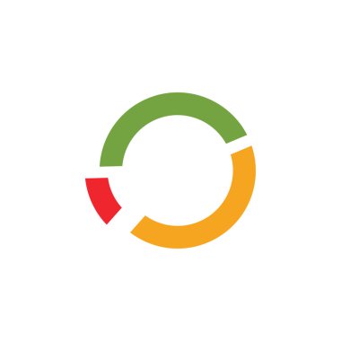 Pasta grafiği grafik simge tasarım şablonu tasarlamak