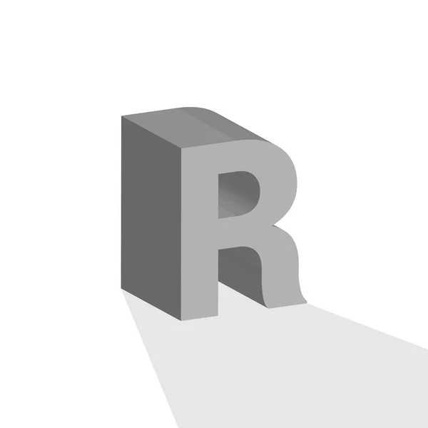 Alphabet Graphic Icon Design Template Illustration — Stock Vector