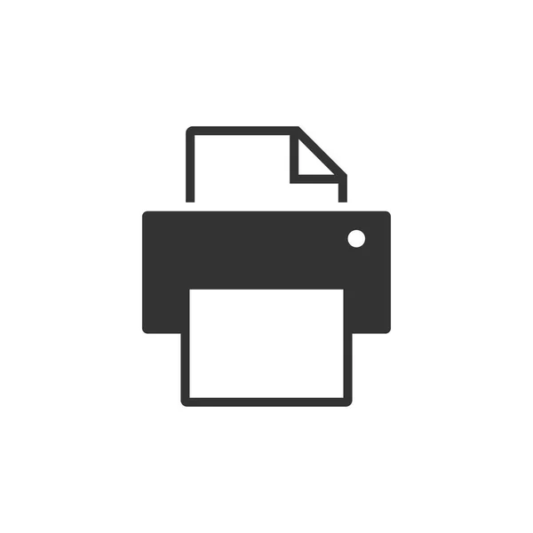 stock vector Printer device graphic icon design template isolated