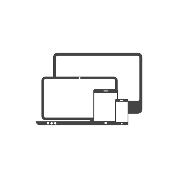 Miniaplikaci Ikonu Grafický Design Šablony Jednoduché Ilustrace — Stockový vektor