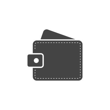 M-cüzdan simgesini grafik tasarım şablonu vektör izole