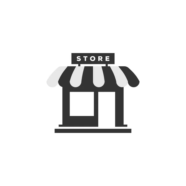 Store Front Icon Graphic Design Template Vector Isolated — Stock Vector