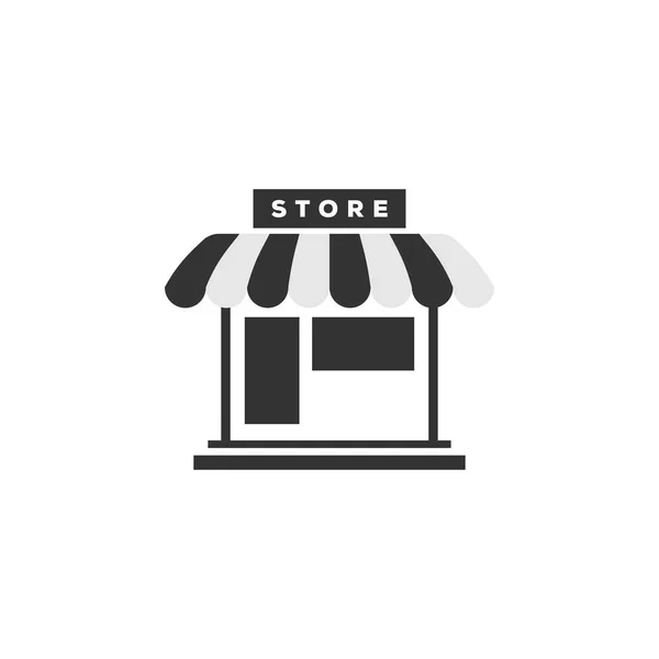 Store Front Icon Graphic Design Template Vector Isolated — Stock Vector