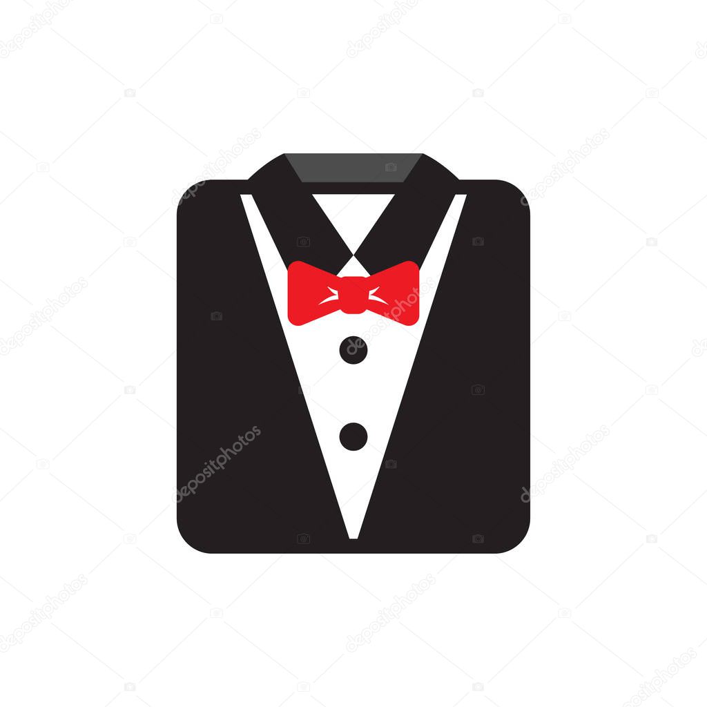 Suit icon graphic design template vector isolated