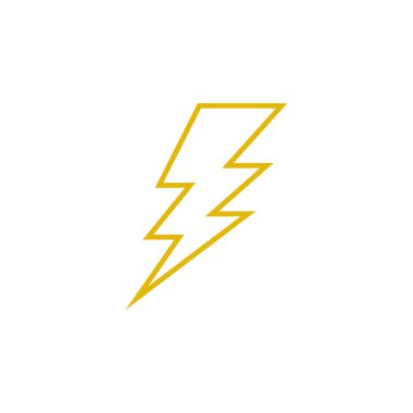 Simge grafik tasarım şablonu vektör izole cıvata