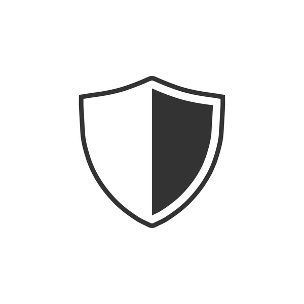Shield Symbol Grafik Design Template Vektor Isoliert — Stockvektor
